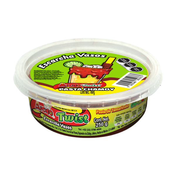 Escarcha Vasos Pasta Micho Twist 180 grs. (Para Micheladas)