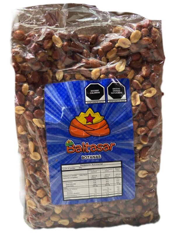 Riquis Cacahuate Español Salado 1 Kg